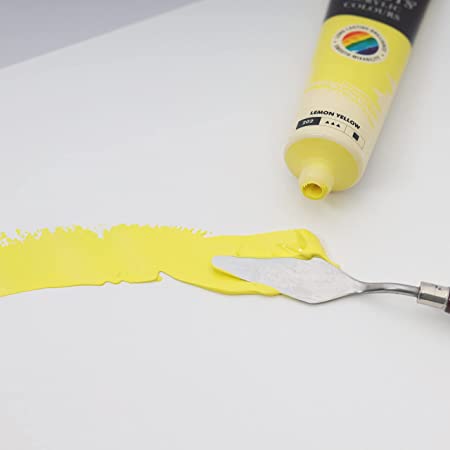 Fevicryl Fine Art Artists Acrylic Colour 100ml No-202 Lemon Yellow