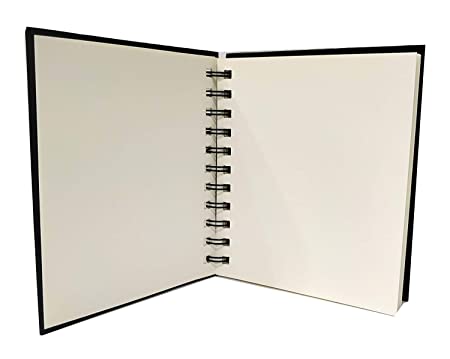 Brustro Artists Wiro Bound Sketch Book, A5 Size, 120 Pages, 160 GSM (Acid Free)