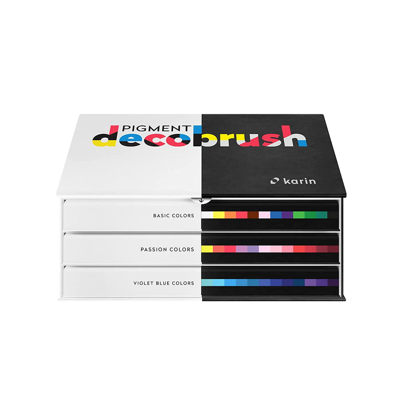 Karin Pigment Deco brush Designer Set 36 colors