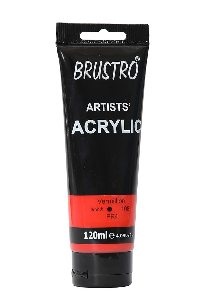 Brustro Arists' Acrylic 120ml Vermillion