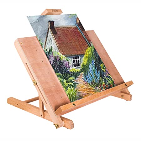 Brustro Artists Heavy Duty Table Easel Dimensions When Fully Extended are:- 48 X 37 X 36(64) cm.