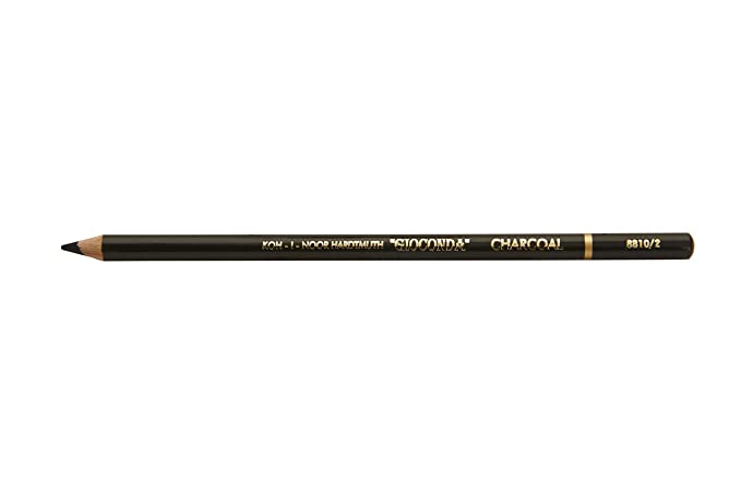 Koh-I-Noor Gioconda Charcoal Pencil, Pack of 4