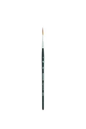 Princeton Series 4850 Elite Synthetic Kolinsky Sable Brush - Liner - Short Handle - Size: 1
