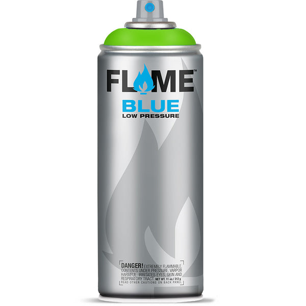 Flame Blue Low Pressure Acrylic Grass Green Colour Graffiti Spray Paint - FB 628 (400ml)