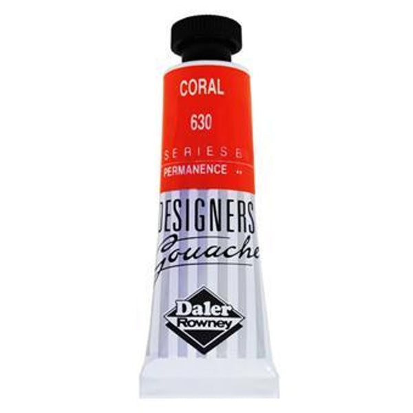 Daler Rowney Designers Gouache 15ml Coral (Pack of 1)
