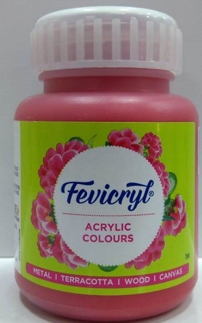 Fevicryl Acrylic Colour 100 ml No-04 Crimson