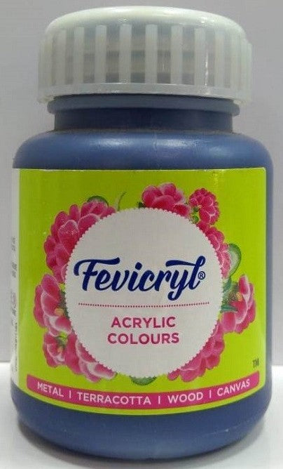Fevicryl Acrylic Colour 100 Ml No-19 Prussion Blue