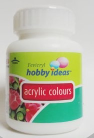Fevicryl Acrylic Colour 100 ml No-27 White