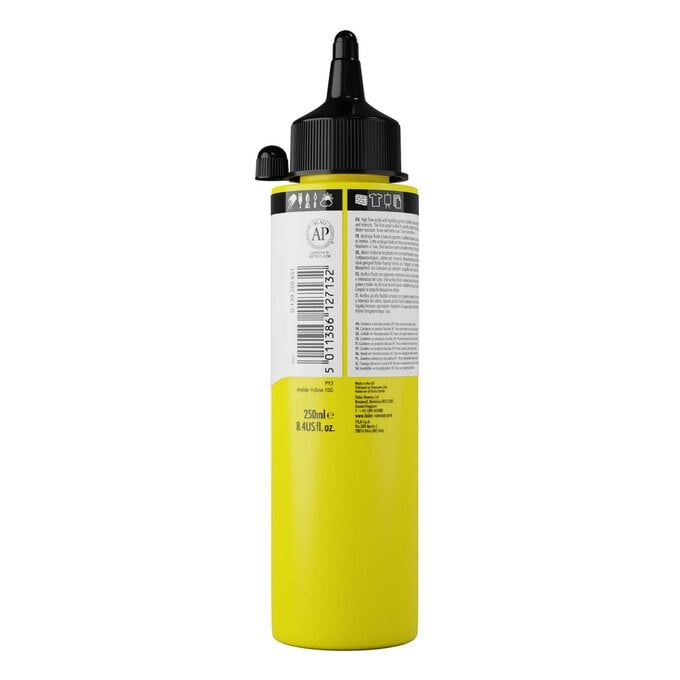 Daler Rowney System3 Fluid 250 ML Lemon Yellow (Pack of 1)