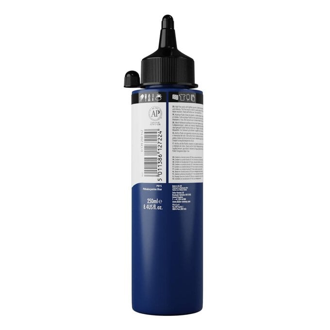 Daler Rowney System3 Fluid 250 ML Phthalo Blue (Pack of 1)