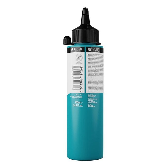Daler Rowney System3 Fluid 250 ML Phthalo Turquoise (Pack of 1)