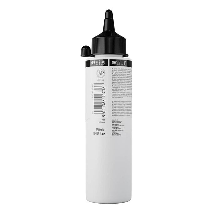 Daler Rowney System3 Fluid 250 ML Zinc Mix White (Pack of 1)