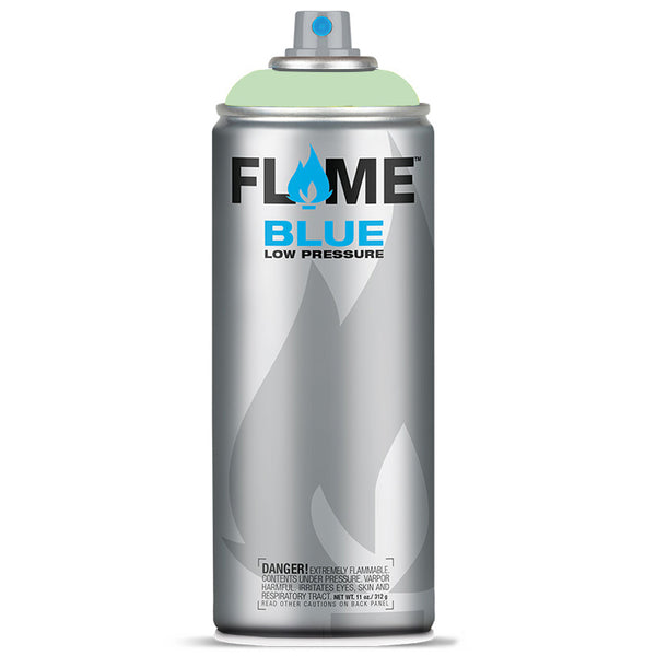 Flame Blue Low Pressure Acrylic Menthol Pastel Colour Graffiti Spray Paint - FB 662 (400ml)