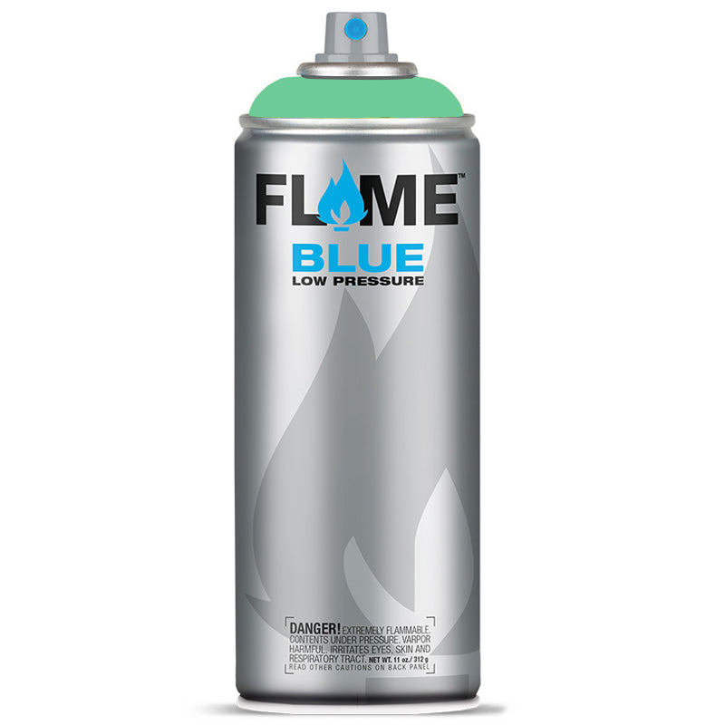 Flame Blue Low Pressure Acrylic Menthol Colour Graffiti Spray Paint - FB 666 (400ml)