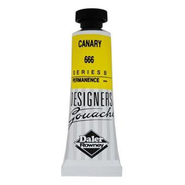 Daler Rowney Designers Gouache 15ml Canary (Pack of 1)