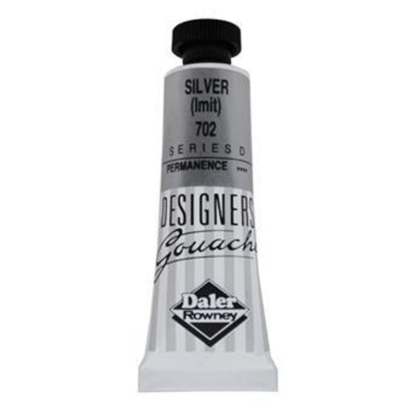 Daler Rowney Designers Gouache 15ml Silver (Imit) (Pack of 1)