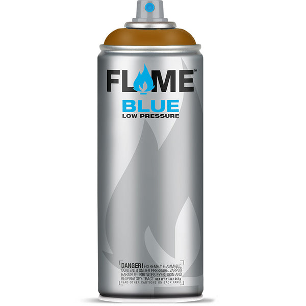Flame Blue Low Pressure Acrylic Ocher Colour Graffiti Spray Paint - FB 706 (400ml)