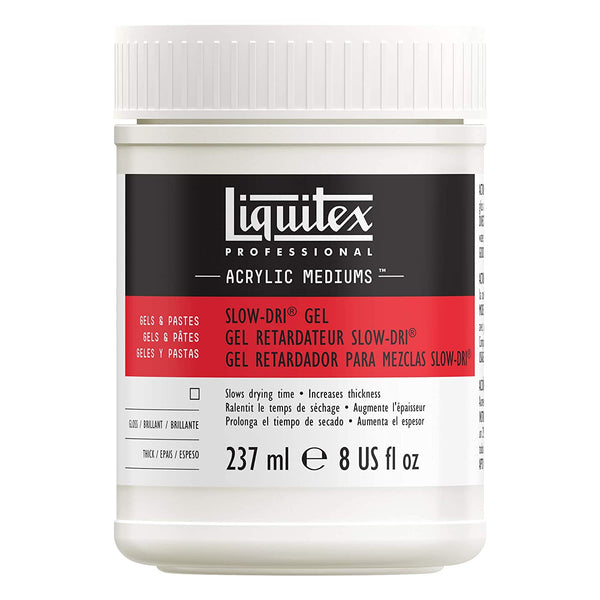 Liquitex Slow-Dri Retarder Gel Medium, 237ml