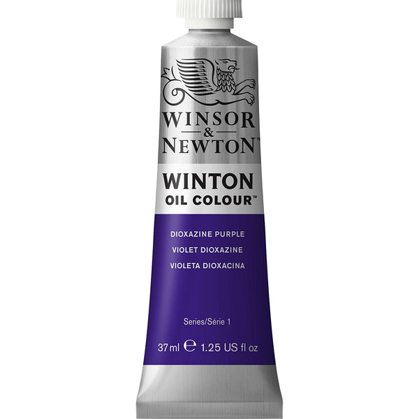 Winsor & Newton Winton Oil Color Paint Tube 37ml Dioxazine Purple