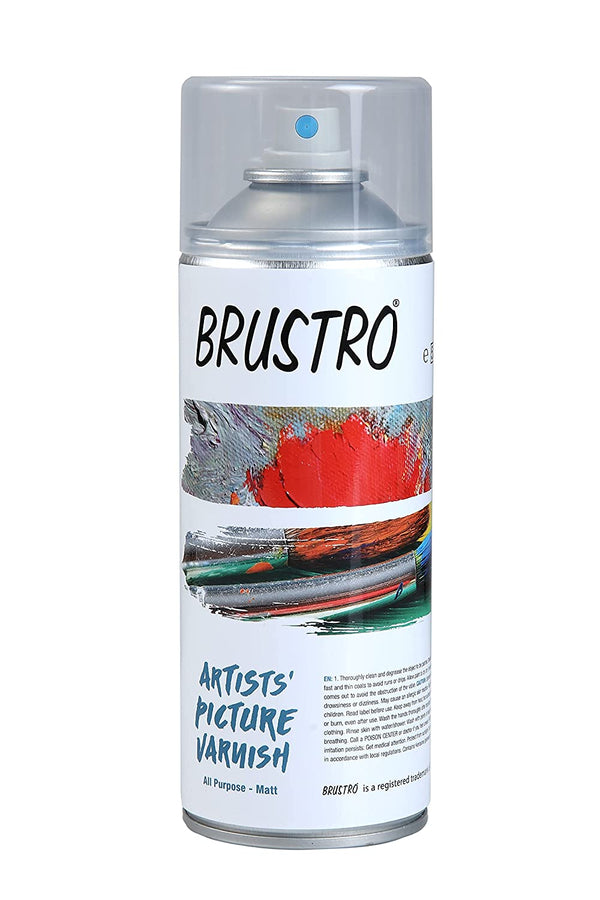 Brustro Artists ’ Varnish - Matte - 400 ml Spray Can