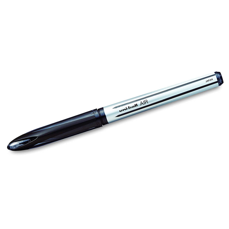 Uniball UBA-188-L Air Roller Ball Pen (Black, Pack of 1)