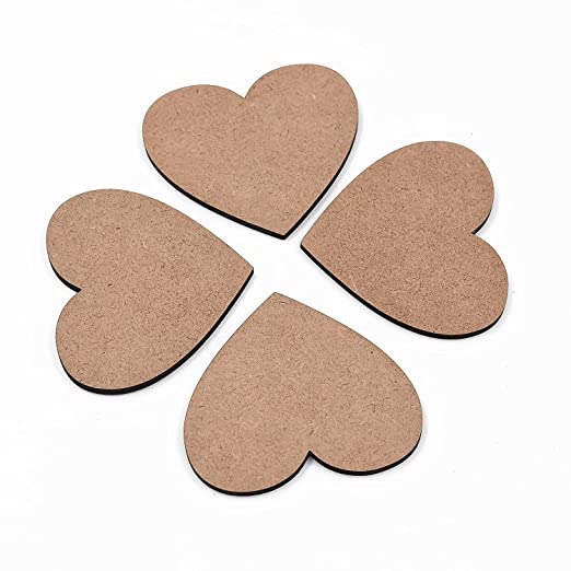 Pd Craftozone 20 Pcs 3 Inch Round Shaped Mdf Coasters Plain Wooden Art  Craft Coaster Blank Cutouts For Tea Coffee Painting Wood Sheet Craft