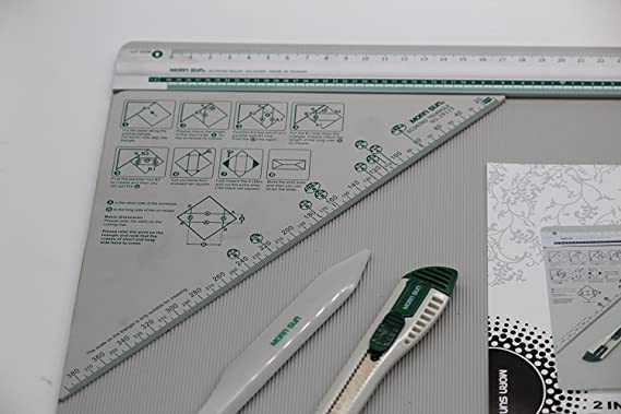 ASINT 2 in 1 Multi Functional Scoring Board E Tool Set for Envelope Making, Gift Box Making Size 12 X 12 Inch