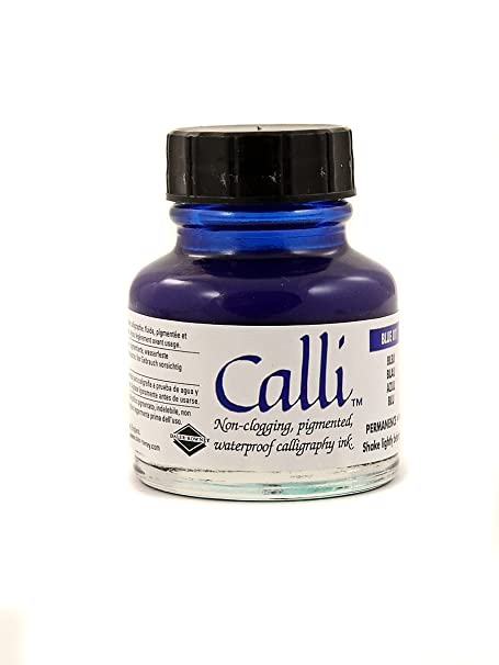 Daler-Rowney Calli Calligraphy Ink (29.5ml, Blue)