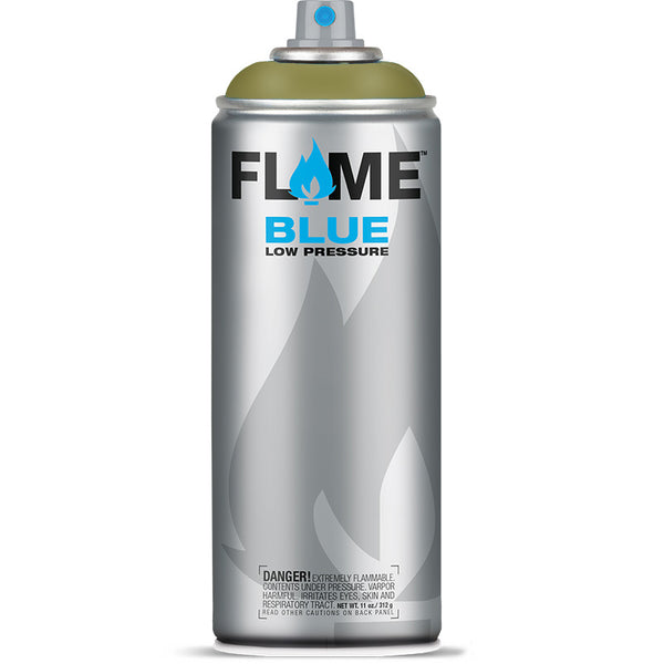 Flame Blue Low Pressure Acrylic Grey Beige Colour Graffiti Spray Paint - FB 734 (400ml)