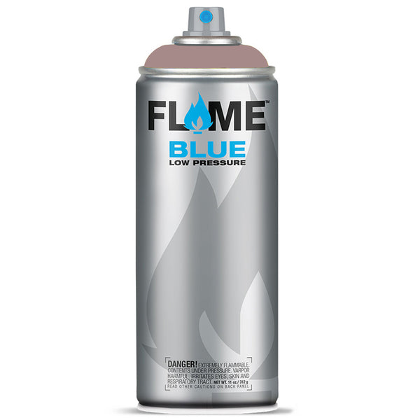 Flame Blue Low Pressure Acrylic Terracotta Grey Light Colour Graffiti Spray Paint - FB 810 (400ml)