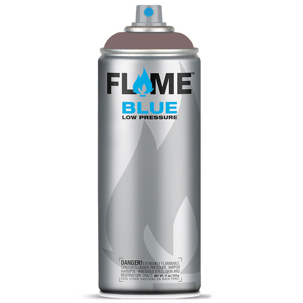 Flame Blue Low Pressure Acrylic Terracotta Grey Colour Graffiti Spray Paint - FB 812 (400ml)