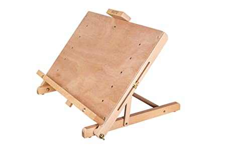 Brustro Artists Heavy Duty Table Easel Dimensions When Fully Extended are:- 48 X 37 X 36(64) cm.