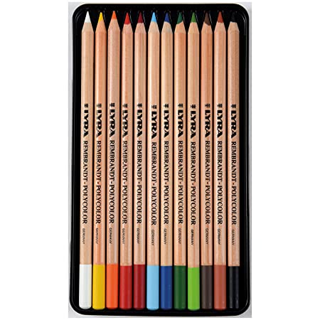 LYRA Rembrandt Polycolor Art Pencils Set of 12 Pencils (2001120)