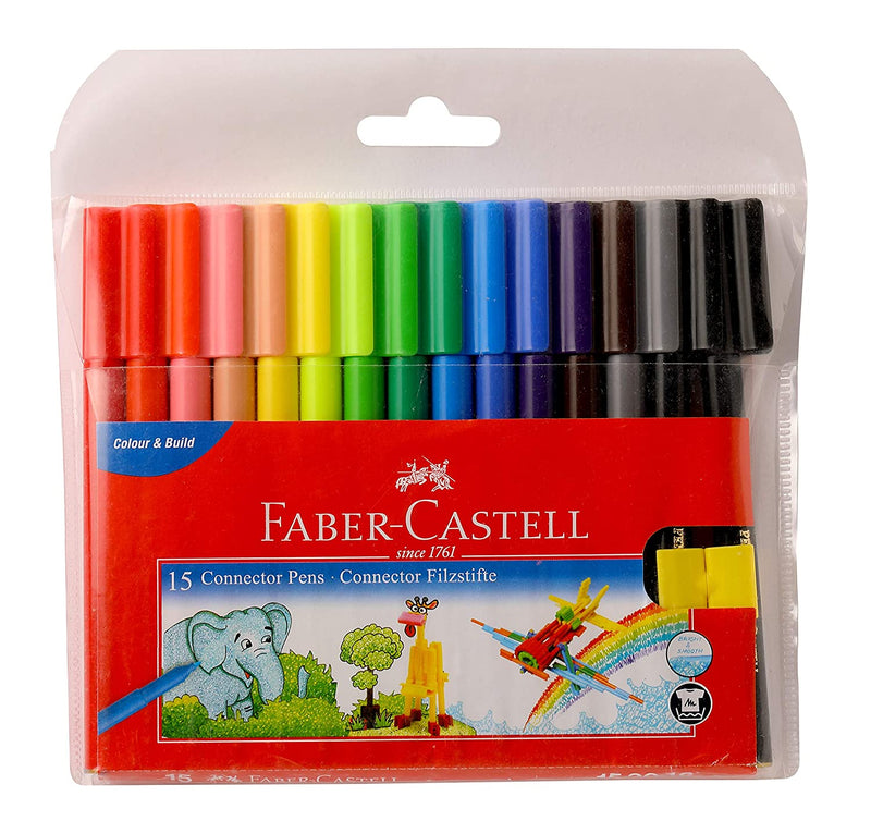 Faber-Castell Connector sketch pens ( Pack of 25 Pens.)
