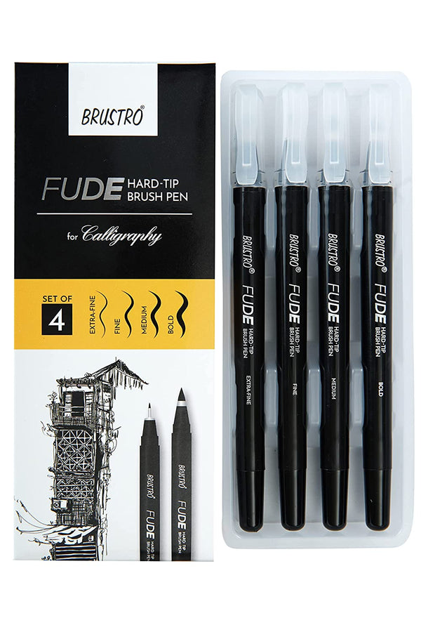 1PC Tombow Fudenosuke Brush Pen Soft and Hard Tip Art Marker Black Ink for  Calligraphy Art