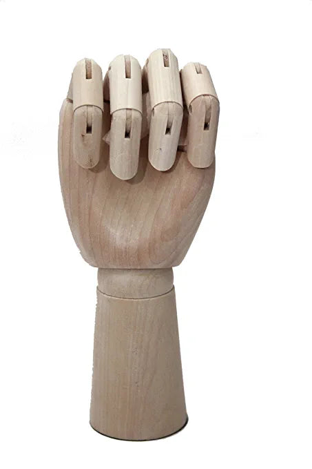 ASINT Wooden Hand Manikin 10"