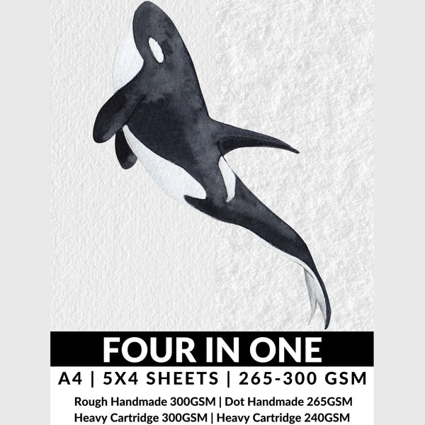 Stationerie Four In One A4 265-300gsm Pack Of 20