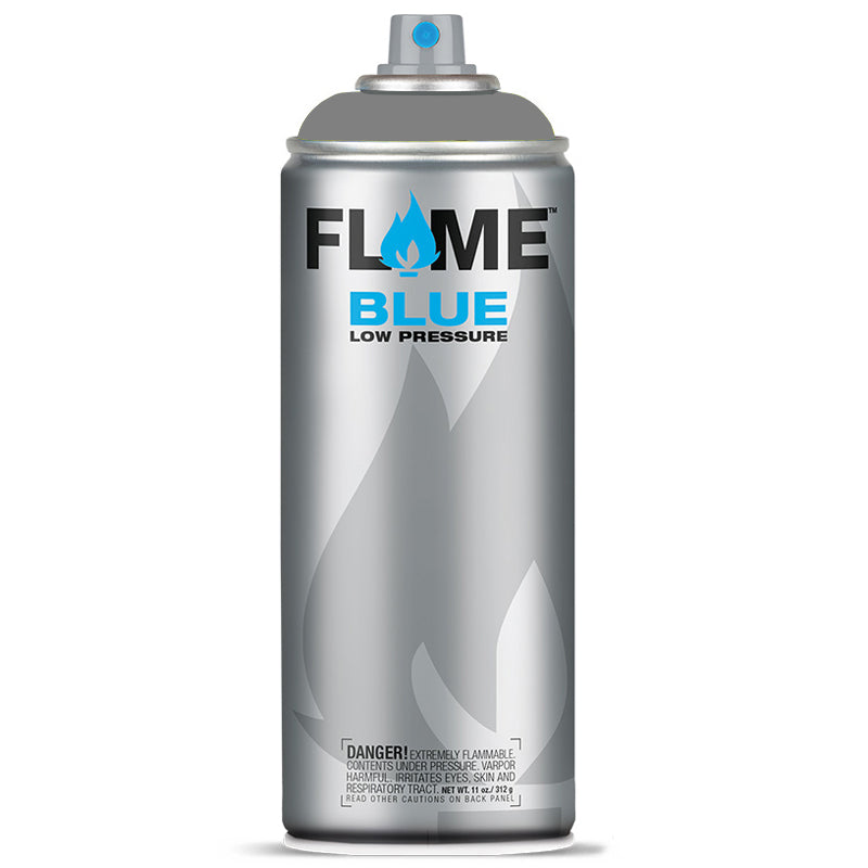 Flame Blue Low Pressure Acrylic Grey Neutral Colour Graffiti Spray Paint - FB 838 (400ml)