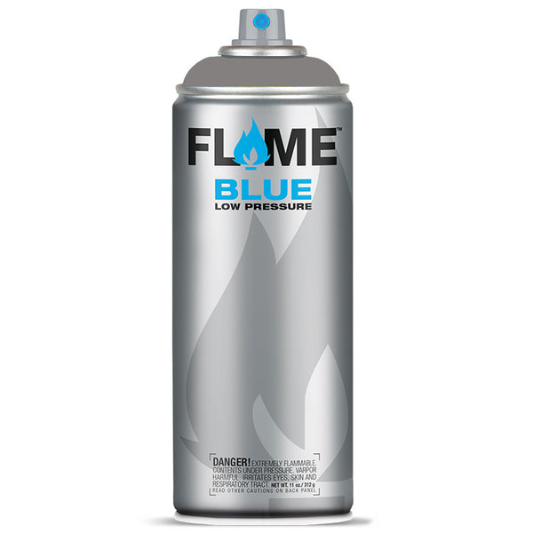 Flame Blue Low Pressure Acrylic Anthracite Grey Middle Colour Graffiti Spray Paint - FB 842 (400ml)