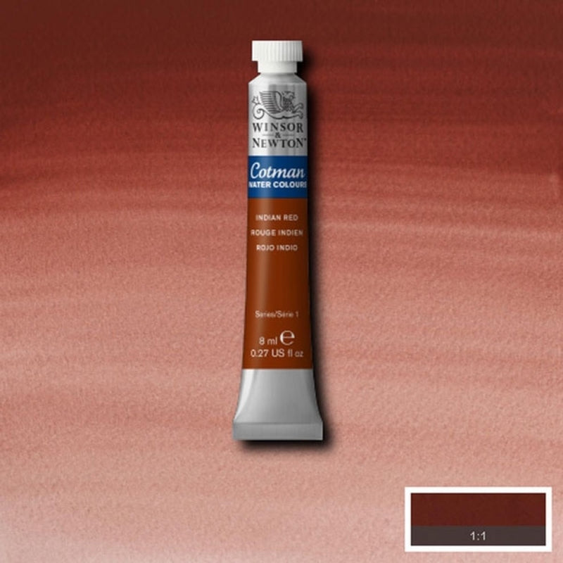 Winsor & Newton Cotman Water Colour 8ML INDIAN RED