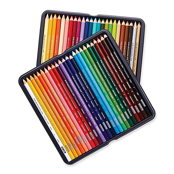 Prismacolor Premier Soft Core Colored Pencil, Set of 48 Assorted Colors