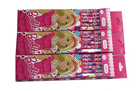 Barbie Pencils for Kids Set of (144 Pencils)