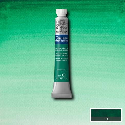 Winsor & Newton Cotman Water Colour 8ML INTENSE GREEN (Phthalo Green)