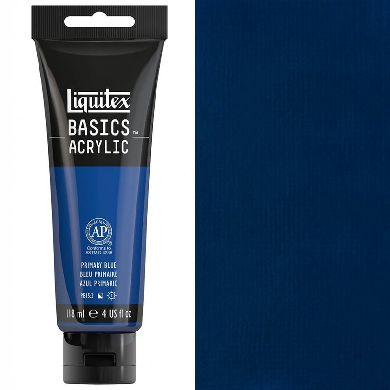 Liquitex - Basics Acrylic Colour - 118ml Primary Blue