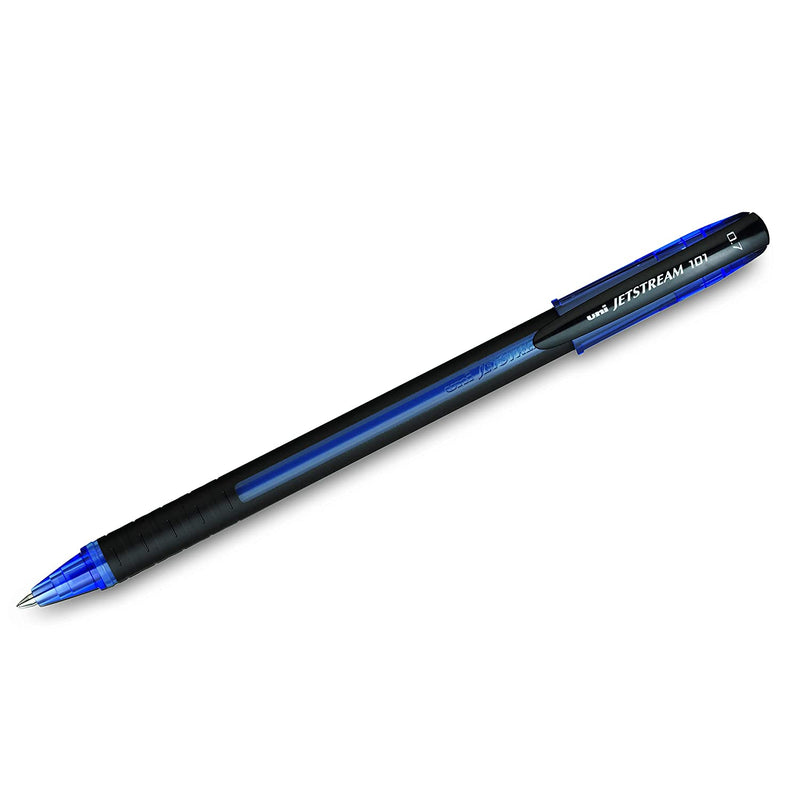 Uniball SX-101 Jetstream Roller Ball Pen (0.7mm, Blue Ink, Pack of 2)