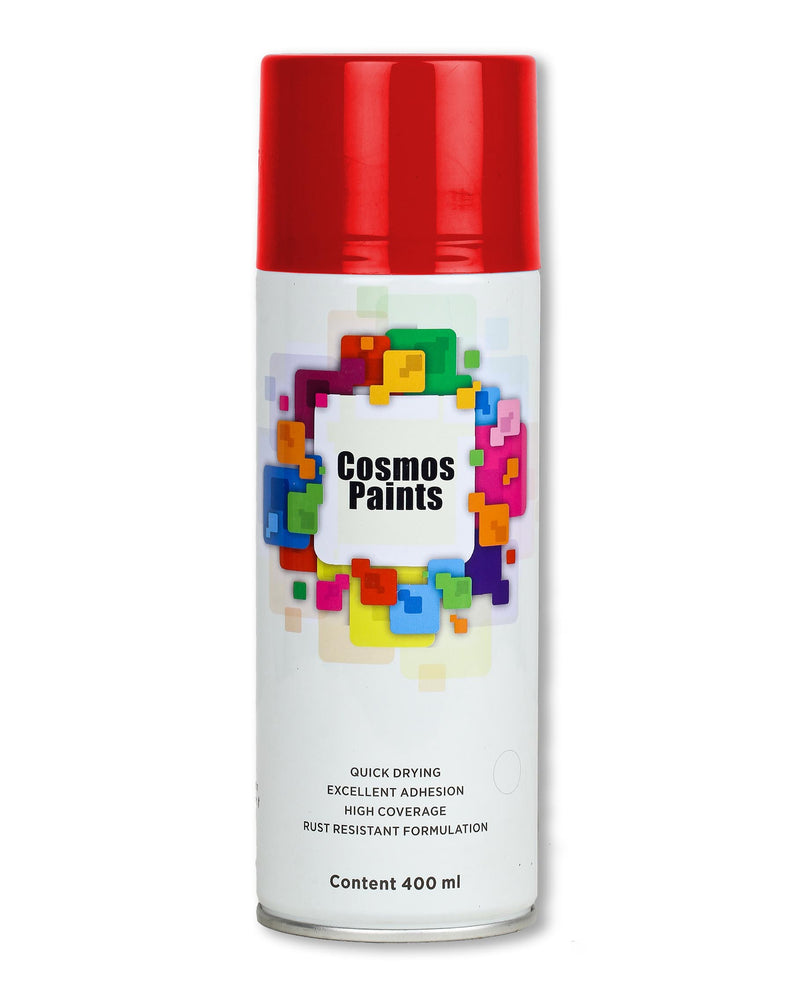 Cosmos Paints - Spray Paint in 5228 Bright Red 400ml