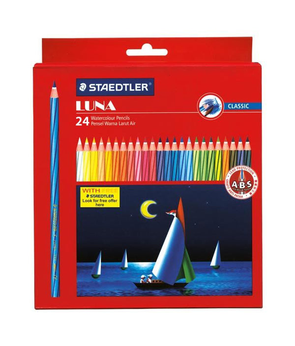 Staedtler Luna Water Colour Pencil Pack of 24