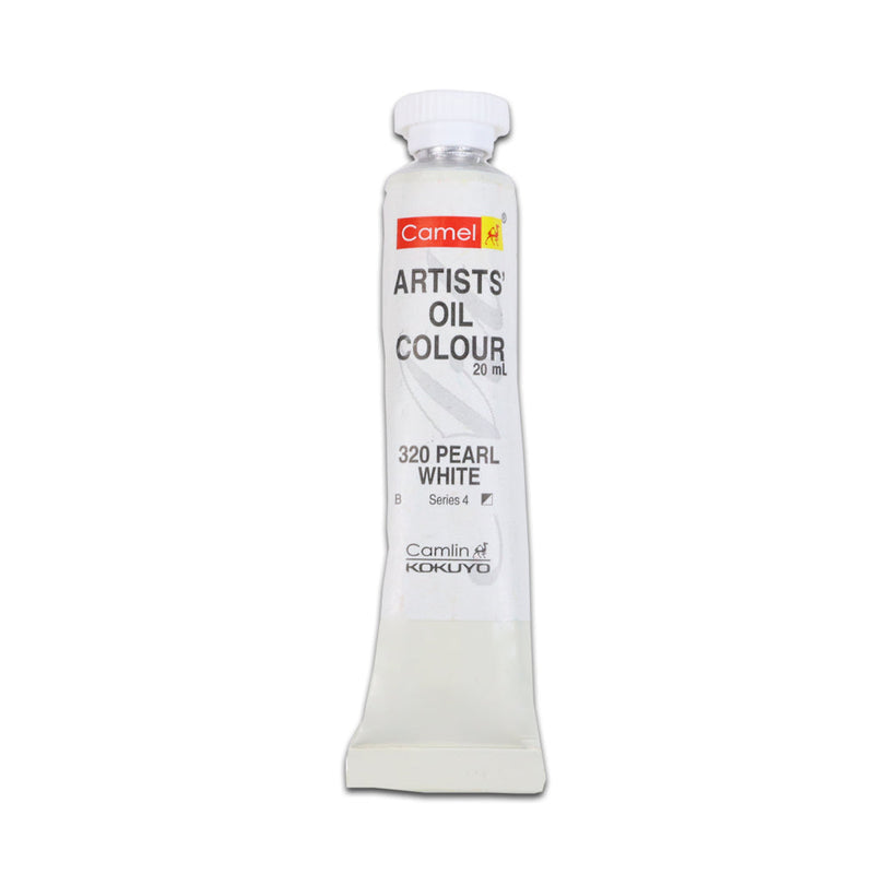 CAMEL ARTIST OIL COLOUR  20ML- PEARL WHITE