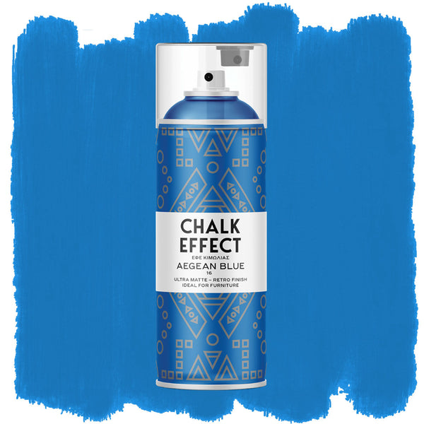 Chalk Effect Aegean Blue Extreme Matte Spray Paint