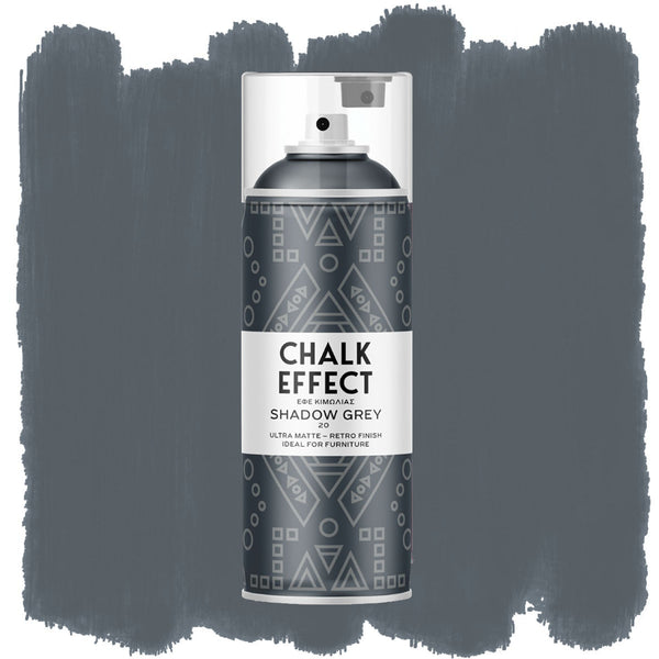 Chalk Effect Shadow Grey Extreme Matte Spray Paint